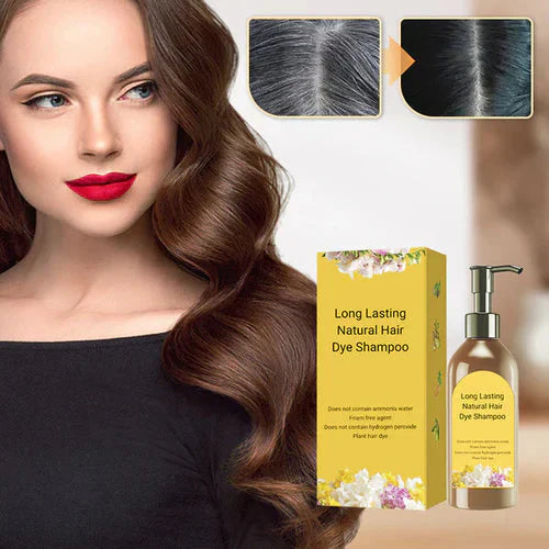 Naturique – Japanese Long-Lasting Natural Hair Dye Shampoo || Buy 1 Get 1 Free !!