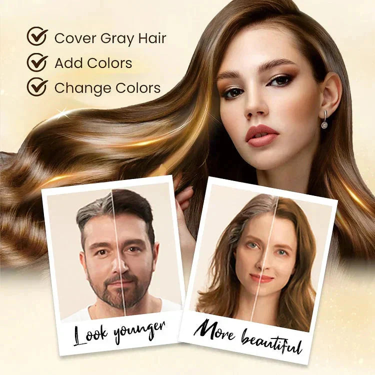 Naturique – Japanese Long-Lasting Natural Hair Dye Shampoo || Buy 1 Get 1 Free !!